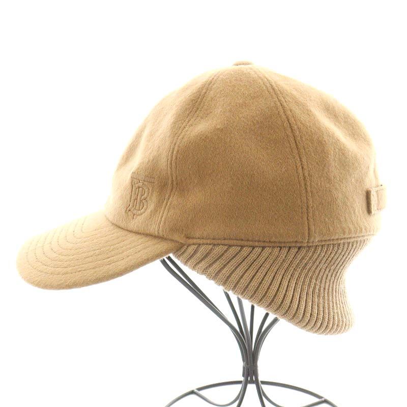 バーバリー　BURBERRY　キャップ　ウール バーバリー BURBERRY TBロゴ キャップ 帽子 ウール カシミヤ