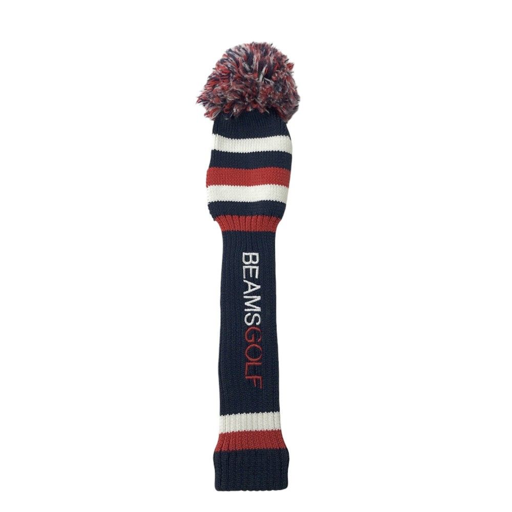 BEAMS GOLF ビームスゴルフ  ニット ヘッドカバー ボーダー柄 ネイビー系 FW [240101306698] ゴルフウェア ストスト