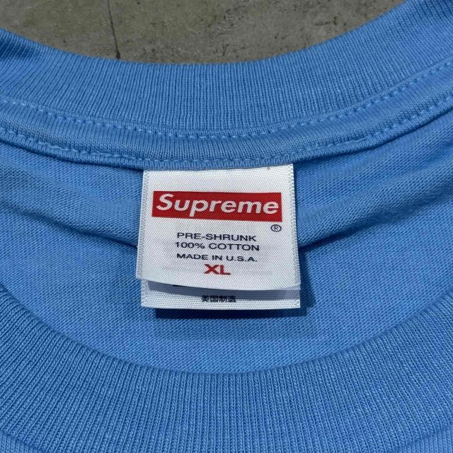 ★【新品】Supreme Paris Tee blue L パリTシャツ Supreme 24ss Paris Tee 
