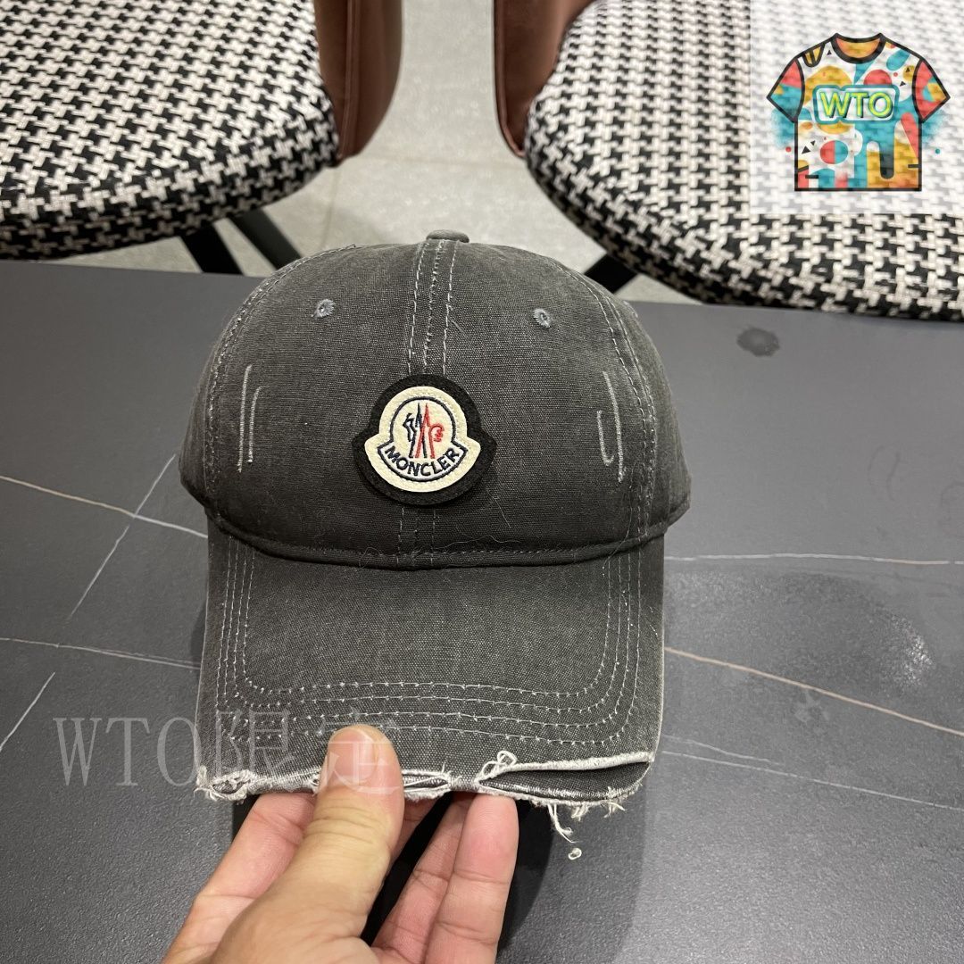 今日特価】Moncler ベースボールキャップ - メルカリ