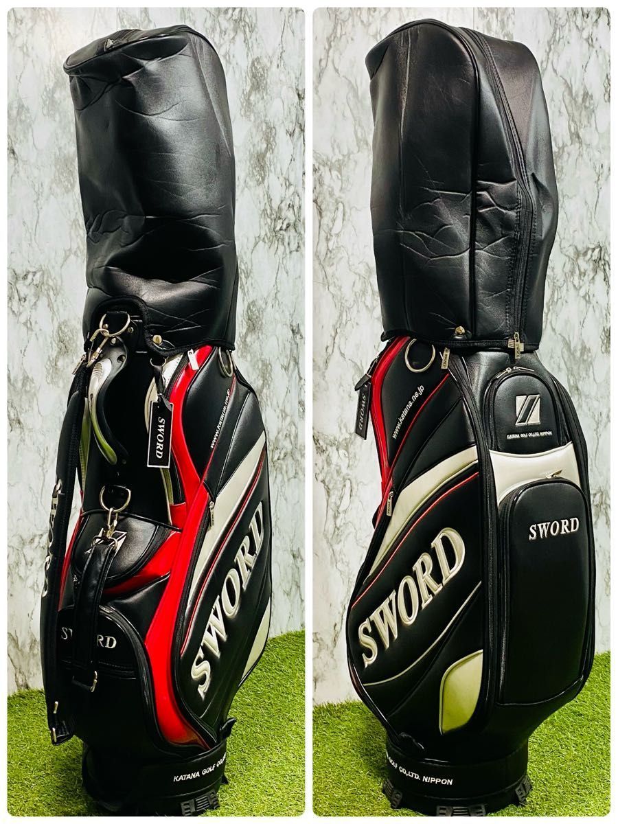 良品】初心者推奨 カタナ ソード メンズゴルフセット 13本 SR&R 良品