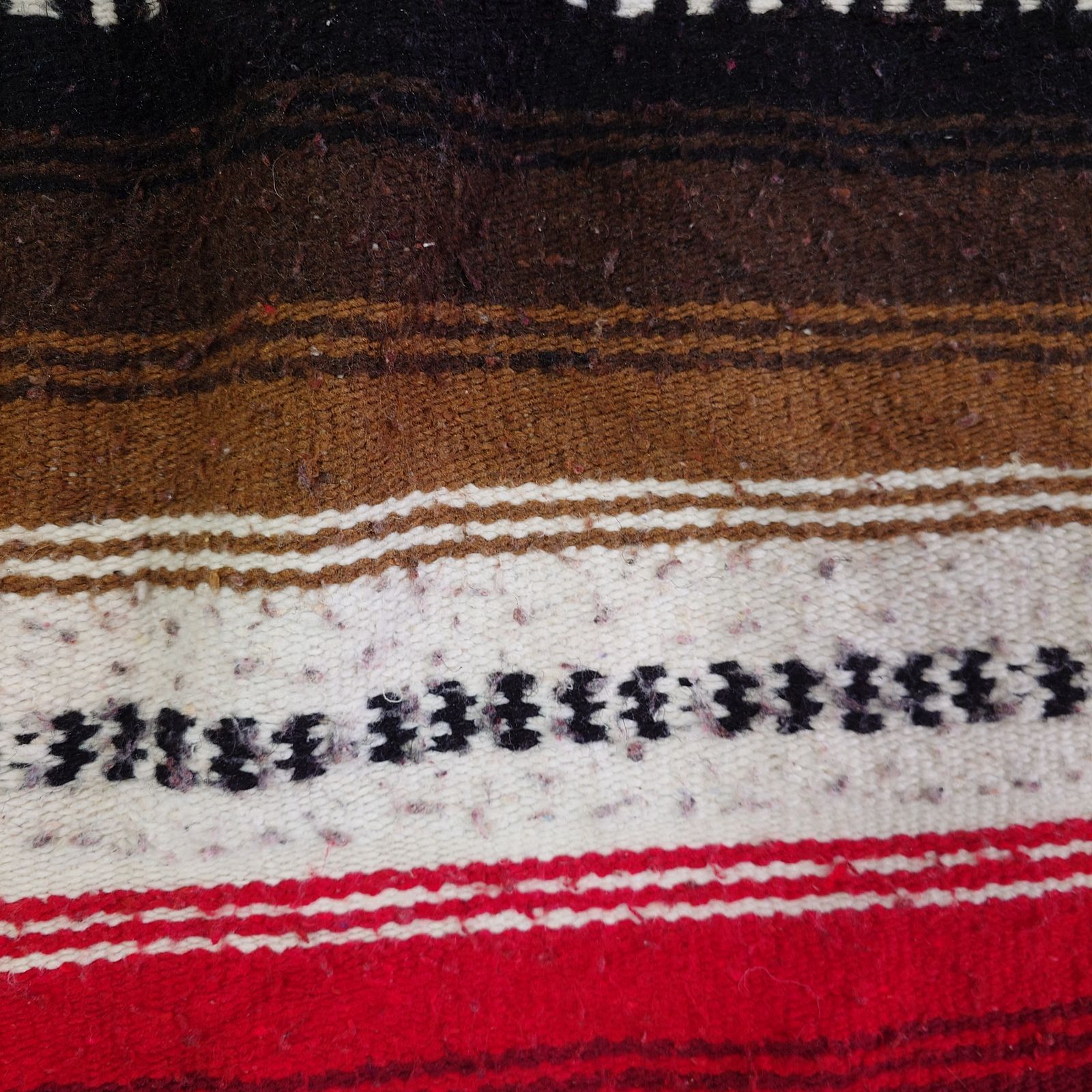 vintageラグ カーペット メキシカンドビー ボーダー 1371 vintageラグ カーペット メキシカンドビー ボーダー 1371 - メルカリ