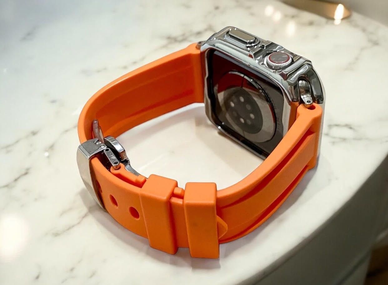 カスタム セット アップルウォッチバンド ラバーベルト Apple