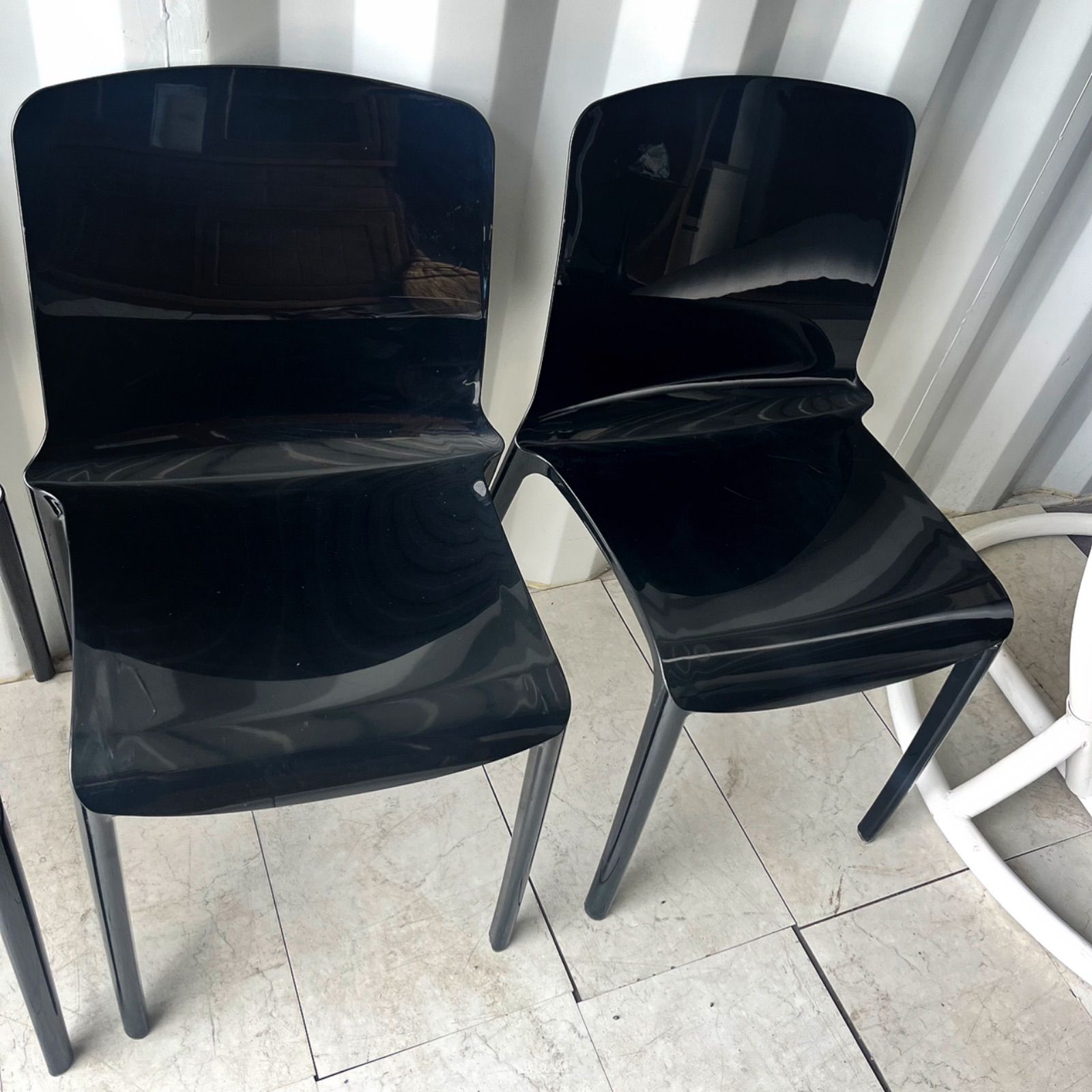 取付無料！カスプリーニ ティファニー イタリア製ブラックダイニング