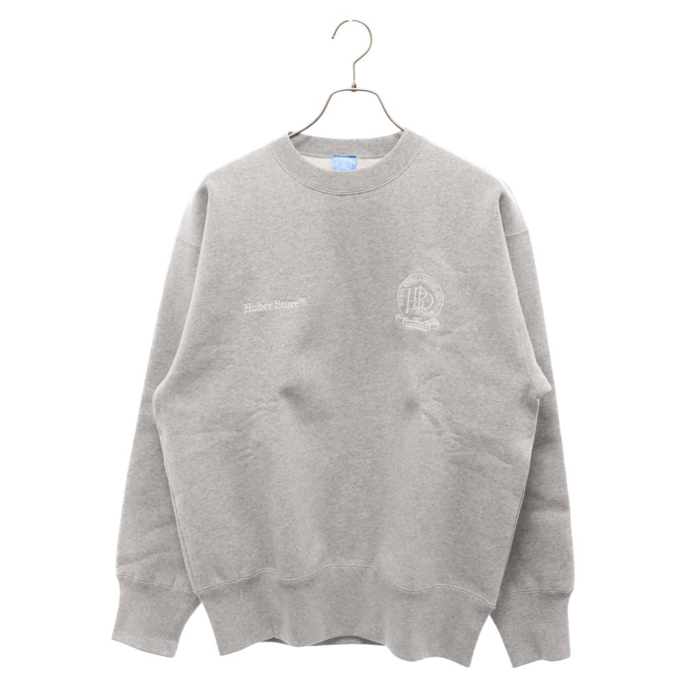 HUBER STORE (ヒューバーストア) Original Emblem Crewneck Sweatshirt 