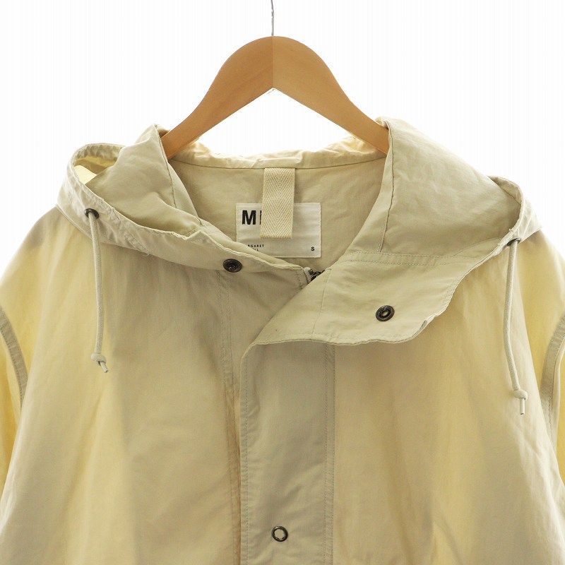 マーガレットハウエル MHL. WASHED COTTON NYLON コート ロング