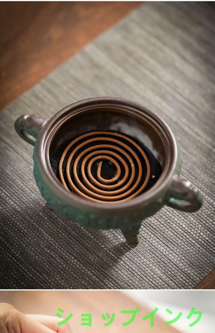 瑞獣三足両耳香炉 磁器香炉 香具 仏具 工芸品 装飾品 美術品 置物 瑞獣三足両耳香炉 磁器香炉 香具 仏具 工芸品 装飾品 美術品