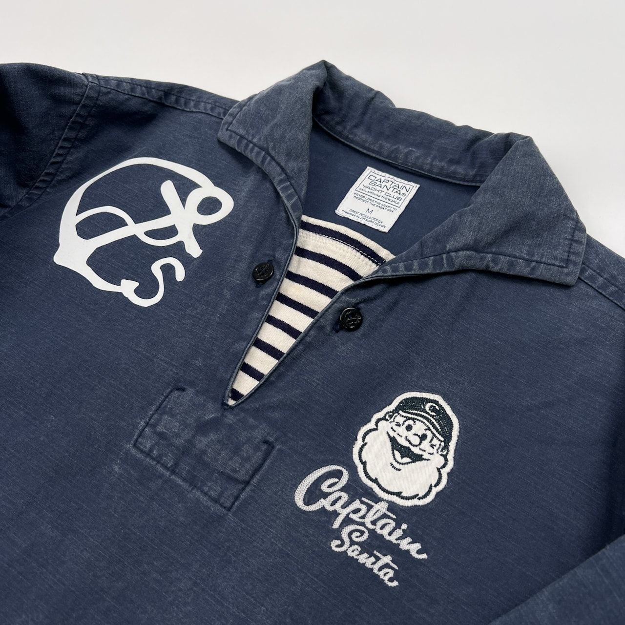 激渋 CAPTAIN SANTA キャプテンサンタ YACHT CLUB プルオーバー マリン