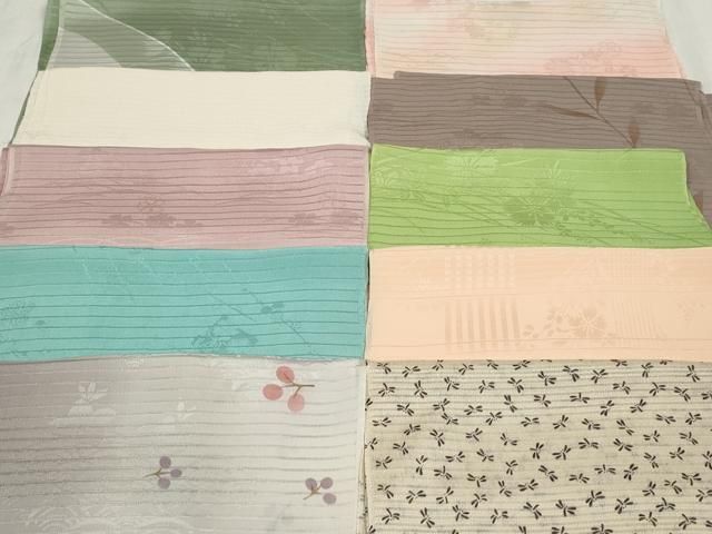 平和屋本店 夏物 和装小物 帯揚げ10枚 DZAA10723kh5
