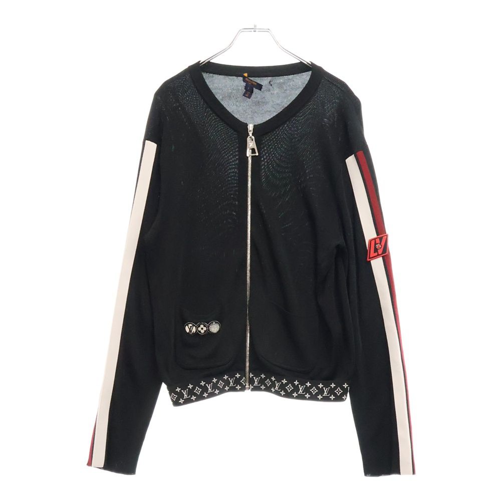 LOUIS VUITTON ルイヴィトン 20AW Kint LV Logo Jersey Jacket LOUIS VUITTON ルイヴィトン 20AW Kint LV Logo Jersey Jacket