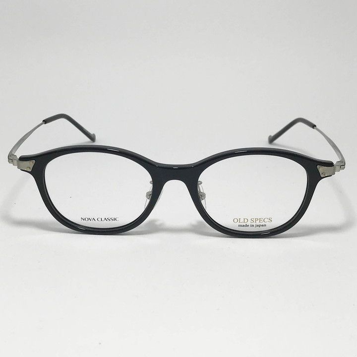 NOVA CLASSIC ノヴァ クラシック HAND MADE ITEM ハンドメイド 国産 クラシック 眼鏡 メガネ フレーム サングラス OS5043-1-47 度付可 ブラック