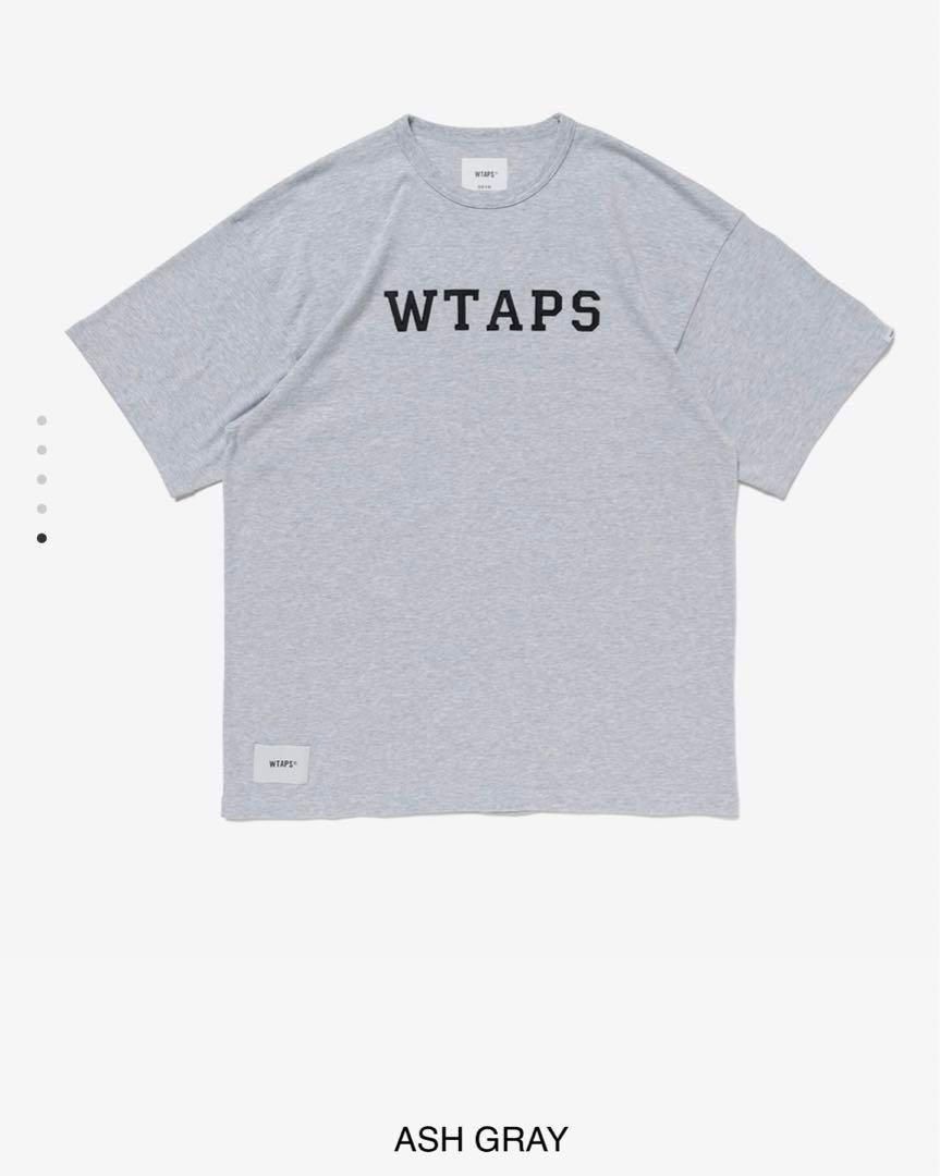 新品 24SS WTAPS ACADEMY SS COLLEGE GRAY