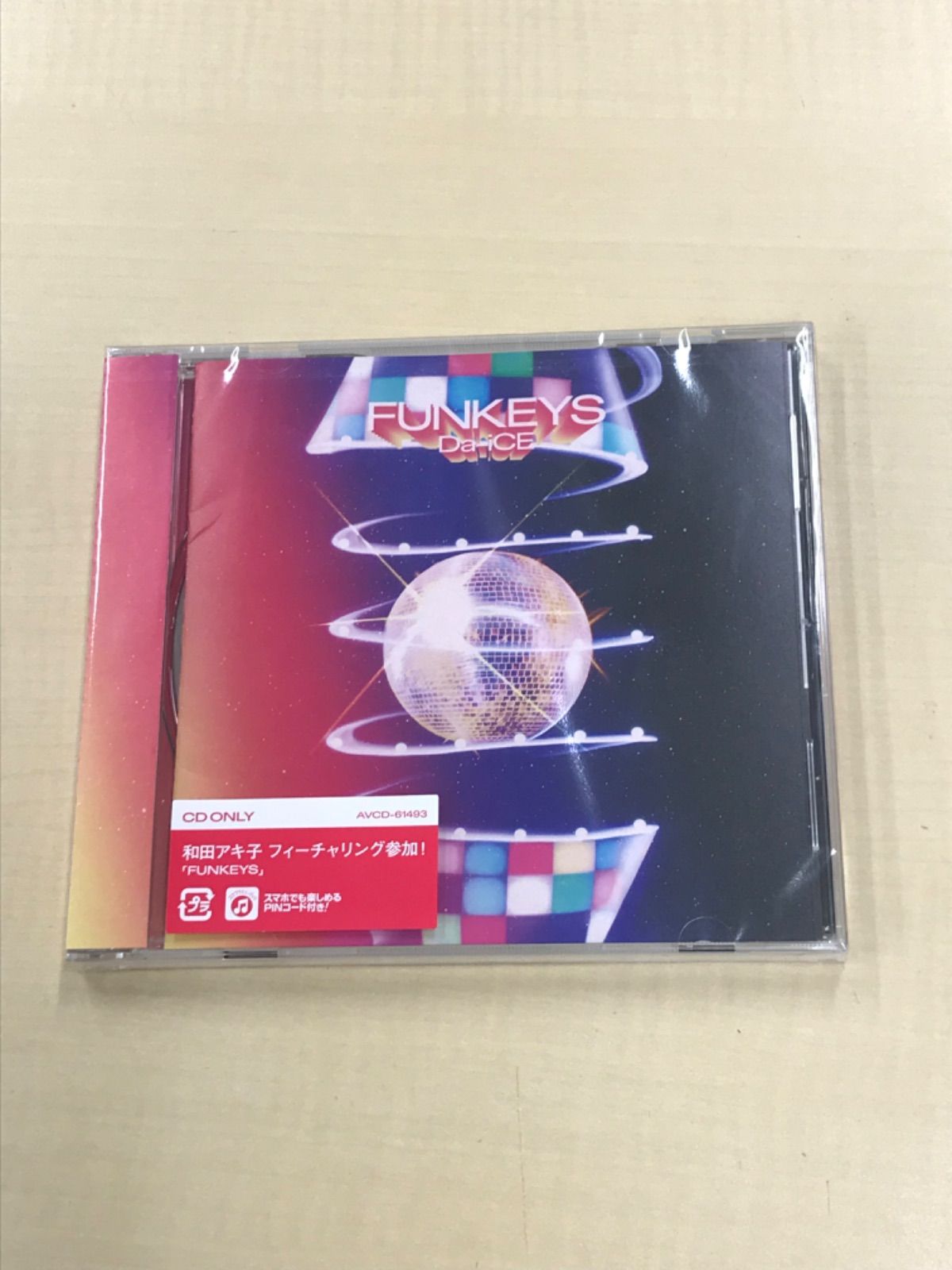 【2024A/W新作★送料無料】 新品未開封】Da-iCE feat.和田アキ子 - FUNKEYS (CD ONLY 邦楽