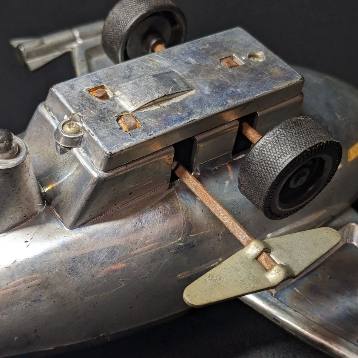 ブリキのおもちゃ スペースシップ207 SPACE SHIP207 ゼンマイ式