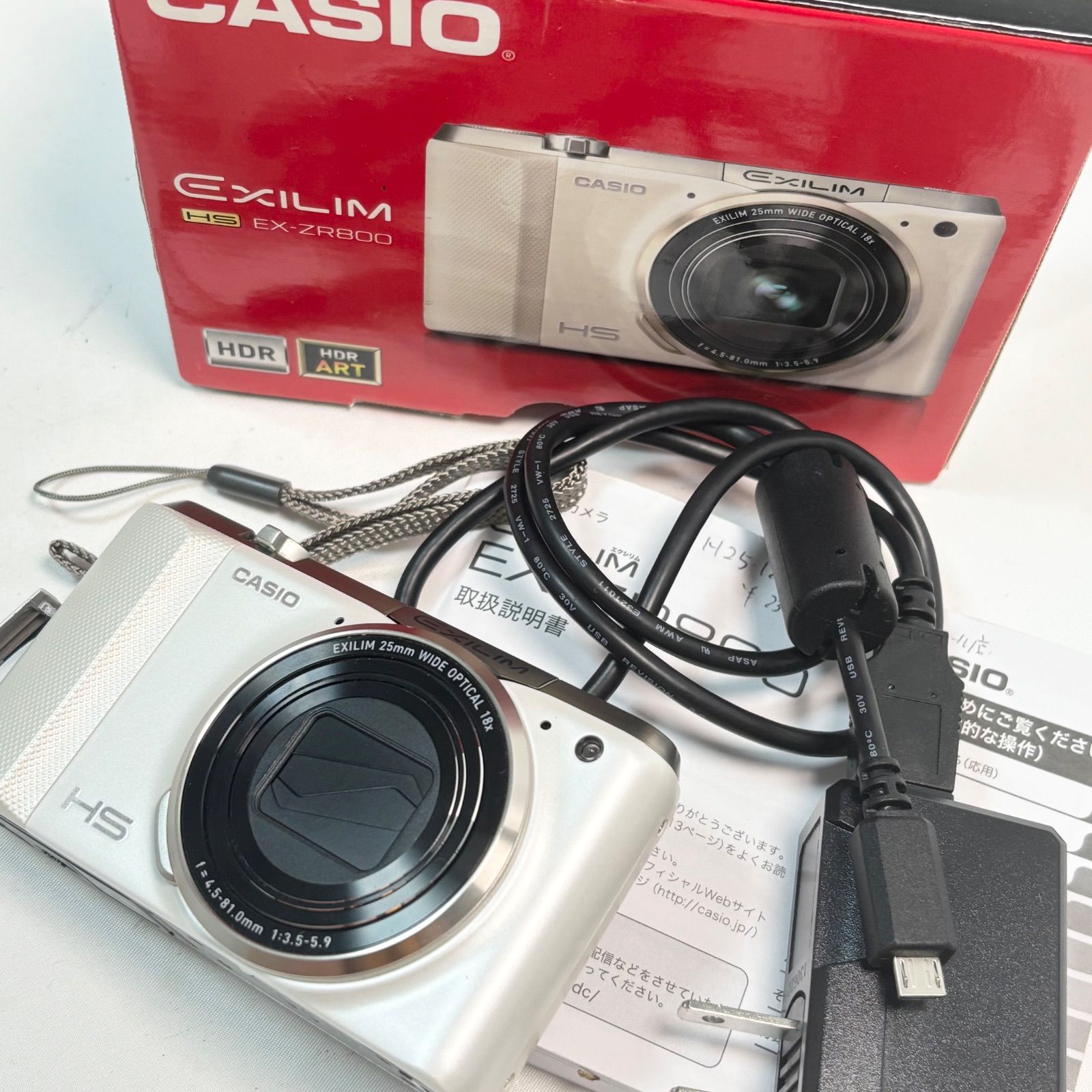 CASIO EXILIM EX-ZR800本体ジャンク品 Yahoo!オークション -「ex-zr800