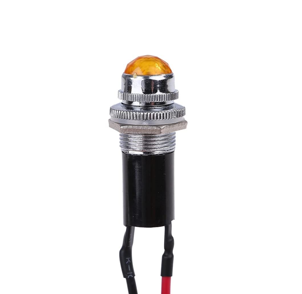 24V LED パイロット ランプ ダイヤカット 20個セット 16㎜ 16φ インジケーター ライト シグナル インジケータ カスタム パーツ 汎用品  (グリーン) - メルカリ