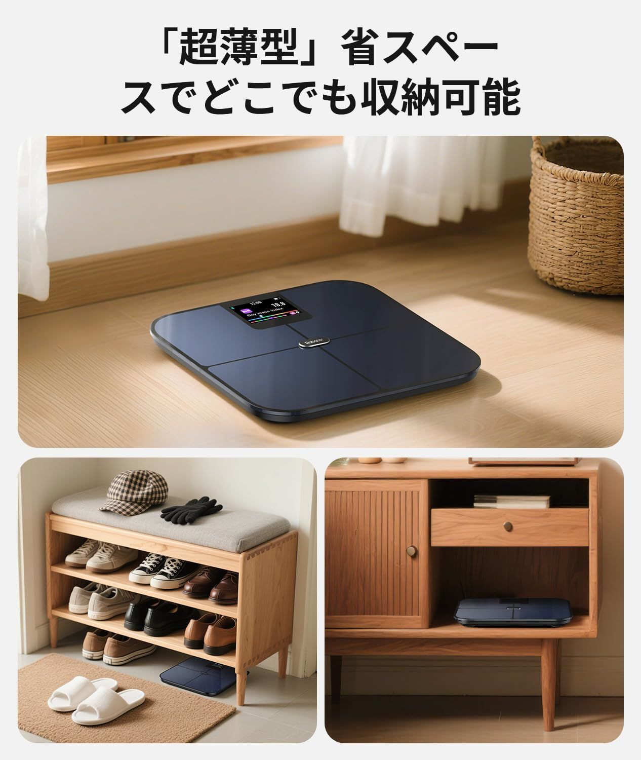 即日発送 体重計 心拍数測定 スマホ連動 Bluetooth5.1 体脂肪計 アプリ ITO技術 データ自動記録 高精度 25項目測定 正確 CF588BLE 180kgまで対応 赤ちゃんモード 体重 体組成計 体脂肪率|BMI|筋肉量|基礎代謝 Rab