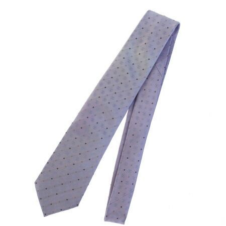 【中古】 ルイヴィトン LOUIS VUITTON ネクタイ パープル シルク 100% メンズ 05BE084