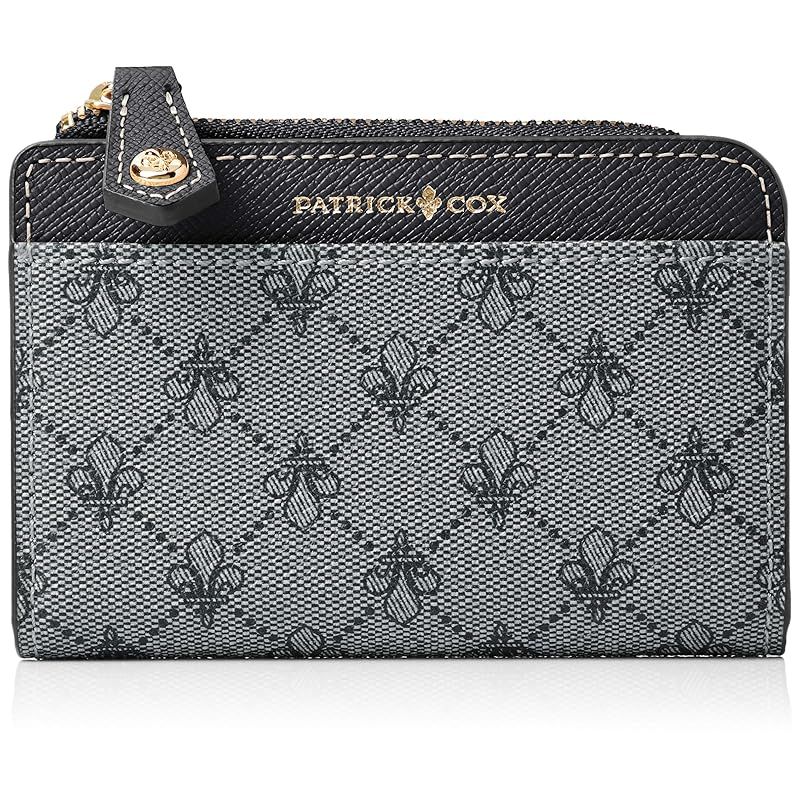 [パトリック・コックス] キーケース 《リッチ》 ユリ柄プリント PVC牛革コンビ PXLW7LK2 ブラック 0