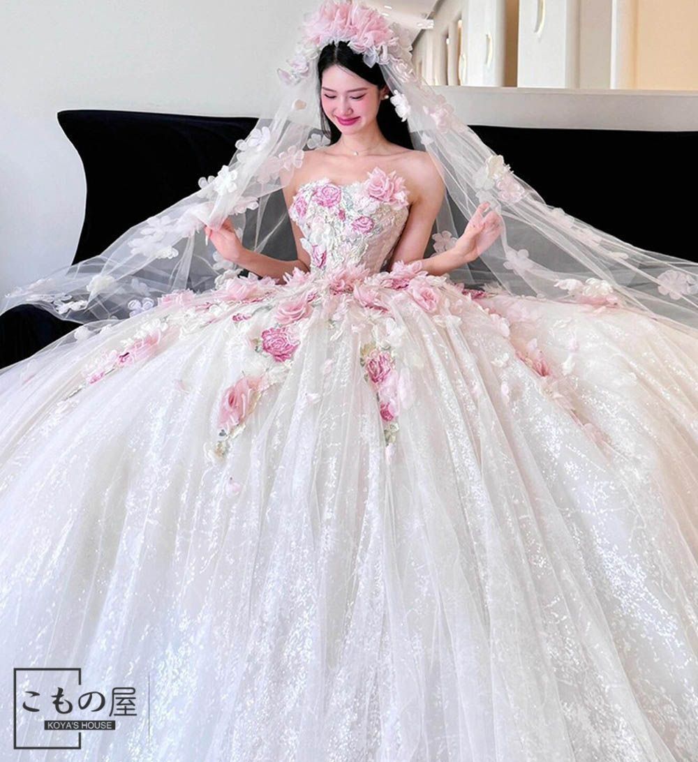 花嫁 ロングドレス