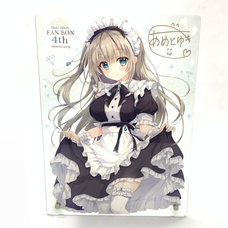 あめとゆき　4th fanbox アクリルパネル　直筆サイン入り あめとゆき 4th fanbox アクリルパネル 直筆サイン入り Amazon