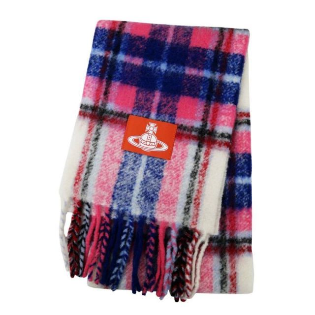 2025AW Vivienne Westwood Chunky Tartan Scarf マフラー 8103014F
