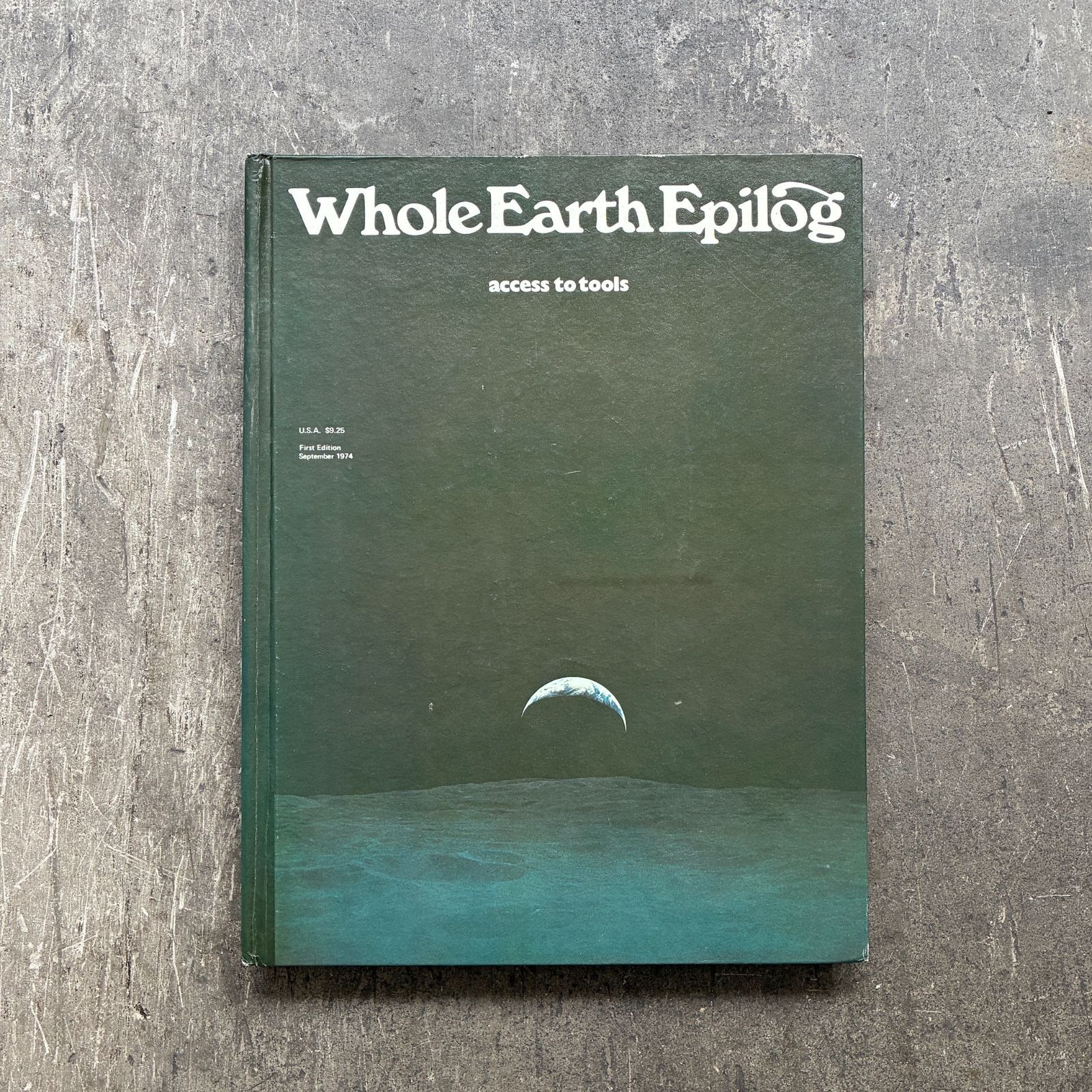 ホールアースエピローグ ホールアースカタログ 洋書 最終号 1974年 eT13 ホールアースエピローグ ホールアースカタログ 洋書 最終号 1974