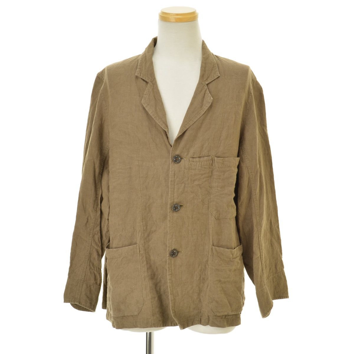 R&D.M.Co/OLDMAN'STAILOR】LINEN WORK JACKETリネンジャケット - メルカリ