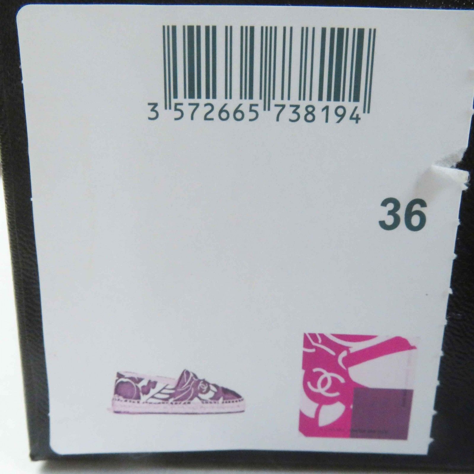 未使用品◎CHANEL シャネル G30898 ココマーク柄 エスパドリーユ