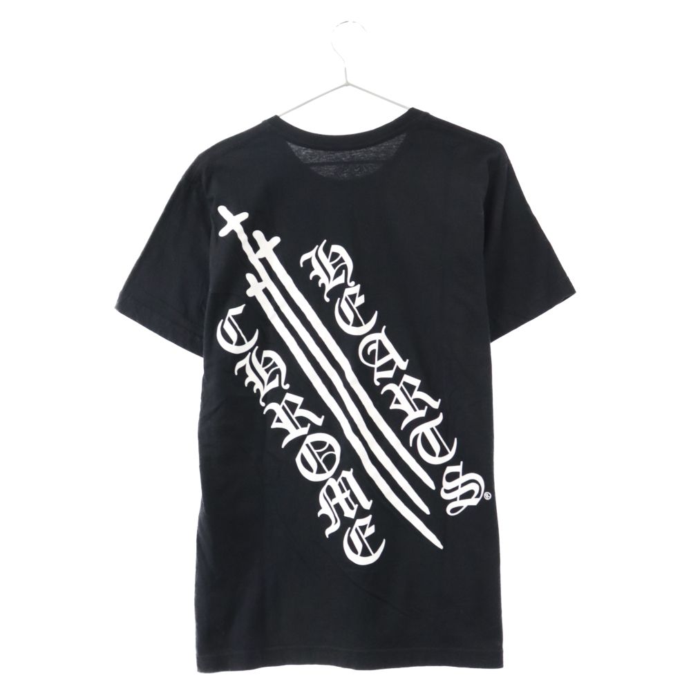 CHROME HEARTS (クロムハーツ) RS3クロスプリント ポケット付き半袖T 