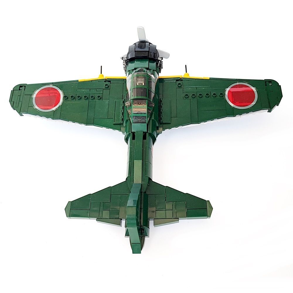 ESシリーズ 零式艦上戦闘機 LEGO互換 零戦 52型 日本 ブロック戦闘機