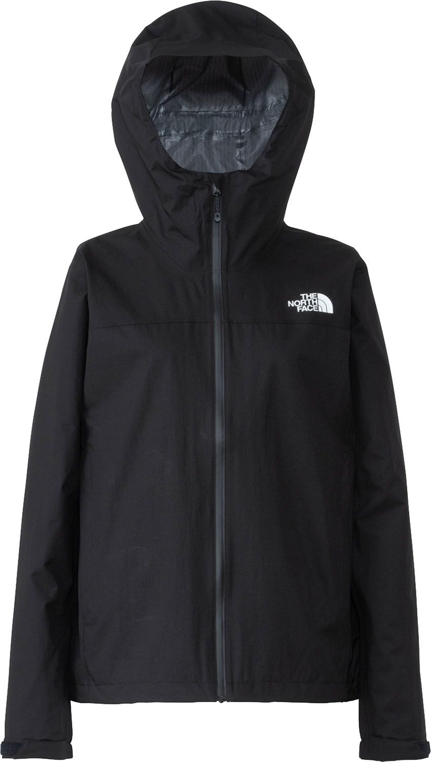 ザ ノース フェイス THE NORTH FACE アウトドア ベンチャージャケット レディース パーカー フード アウター レインウェア 上着 防水 雨 軽量 キャンプ ハイキング 日常使い 収納袋付き 持ち運び NPW62515 K ブラック