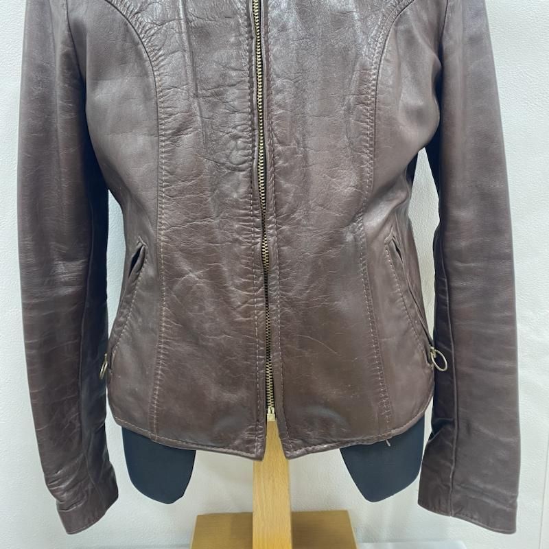 7,095円ヴィンテージ　ライダース　BROOKS leather jacket サイズ32