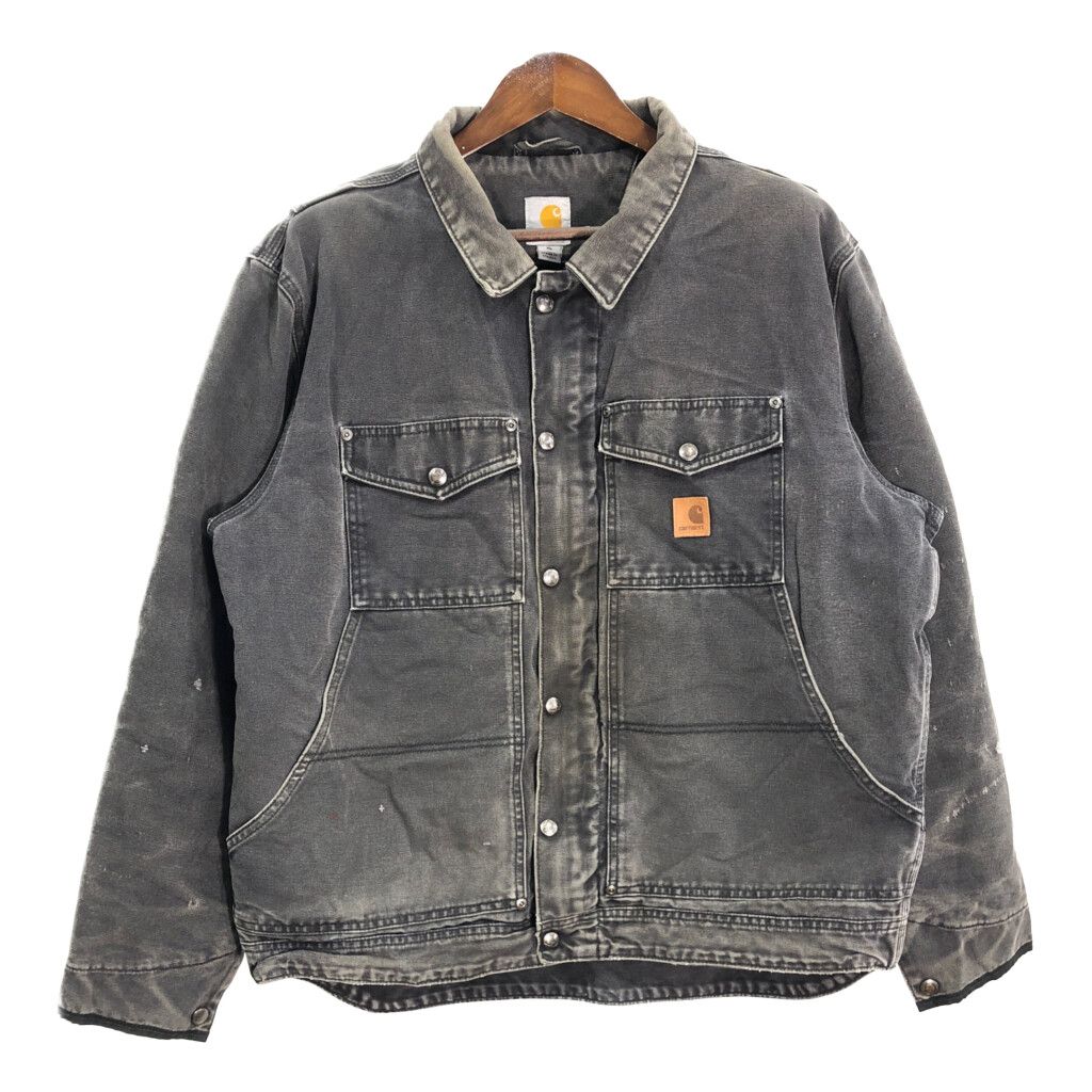 Carhartt カーハート トラディショナルジャケット ブラック (メンズ XL) 中古 古着 R5895
