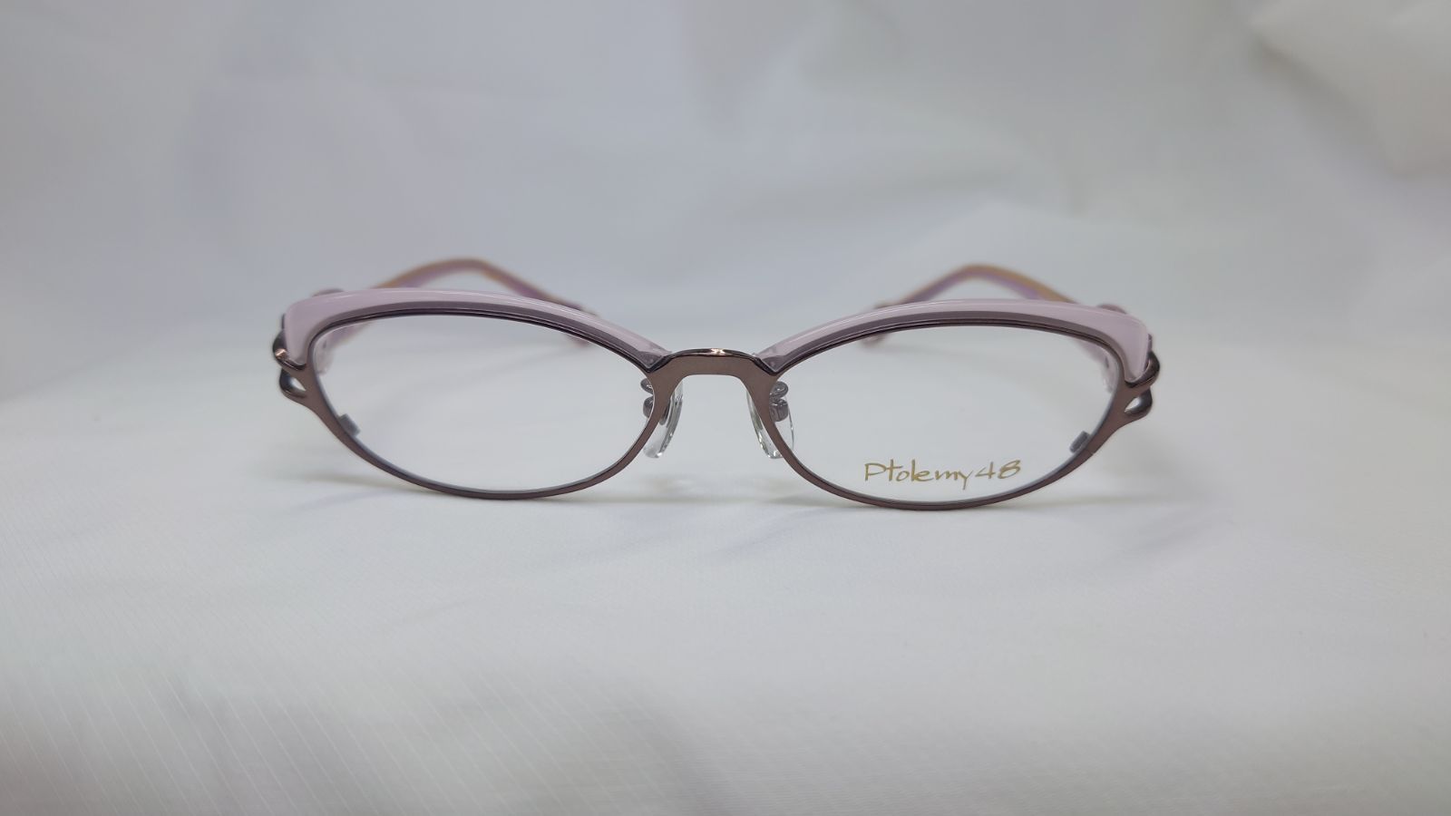 kazu54782白山眼鏡LINDYARM ブラック×アンティークゴールド 白山眼鏡店