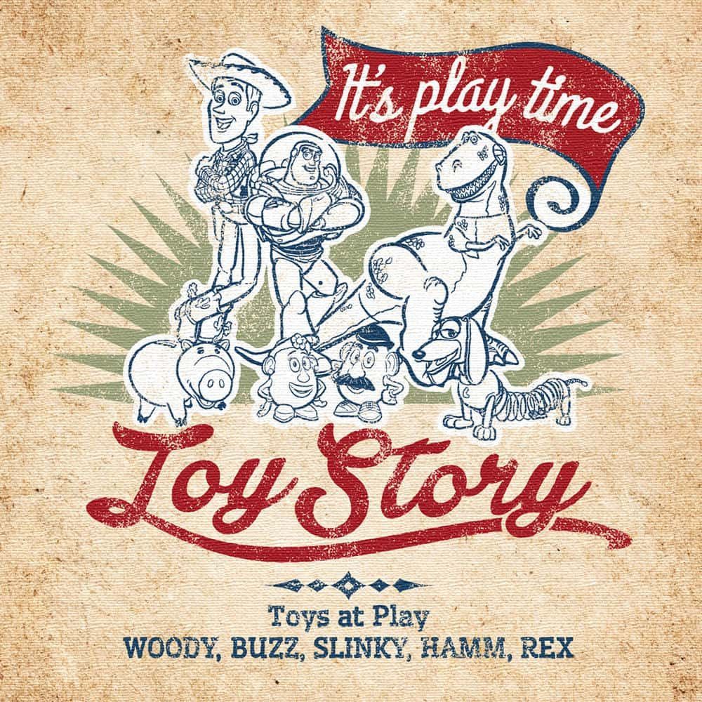 送料込】アートパネル ピクサー pixa トイ・ストーリー トイ