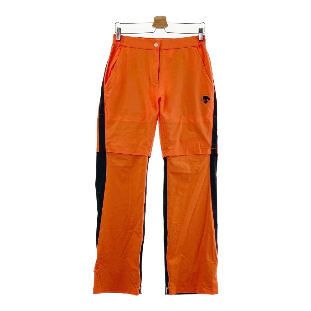 サイズ：L DESCENTE GOLF デサントゴルフ レインパンツ オレンジ系