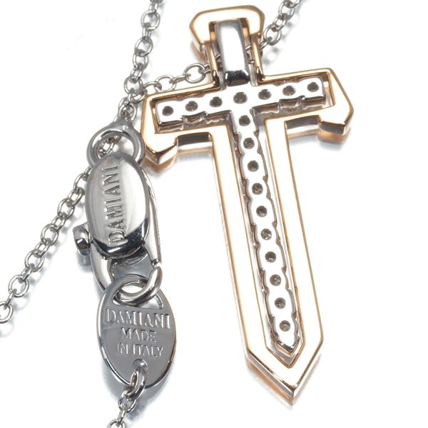 ダミアーニ ネックレス ダイヤ ダイヤモンド スパーダ クロス 70個限定  