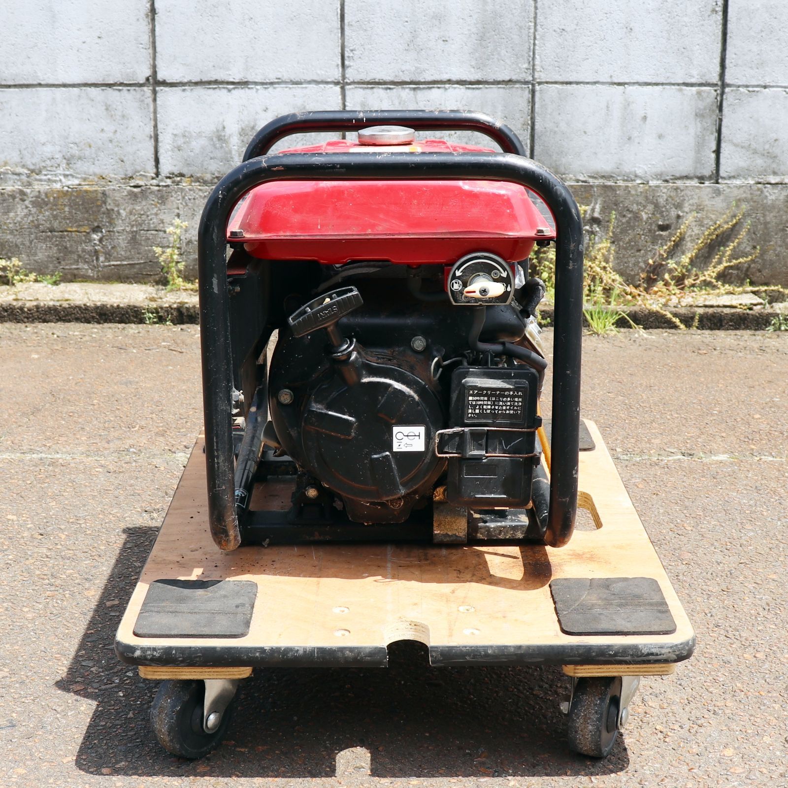 新潟発 HONDA ガソリンエンジン発電機 EP600 hippo 50Hz インバーター