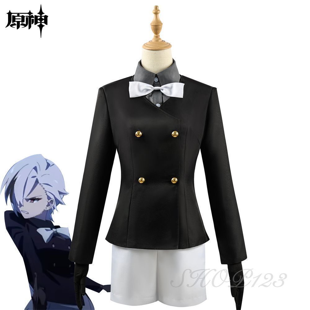 原神 GENSHIN ペルヴェーレ 召使 アルレッキーノ 少年時 制服
