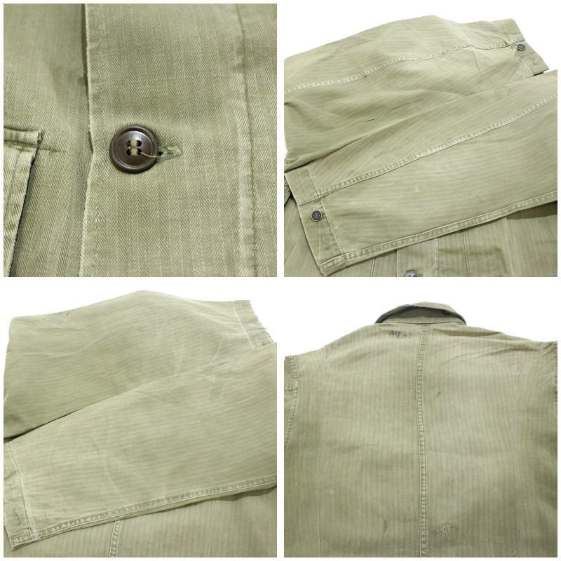 【vintage】M-43 ARMY アメリカ軍 ヘリンボーン 13スター 40s 40年代 アメリカ軍 米軍 ミリタリー ヘリンボーンツイル 13