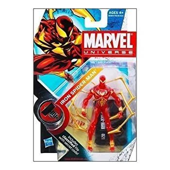 Marvel Universe Iron Spider-man Clear Variant Action Figure Series 2 #021