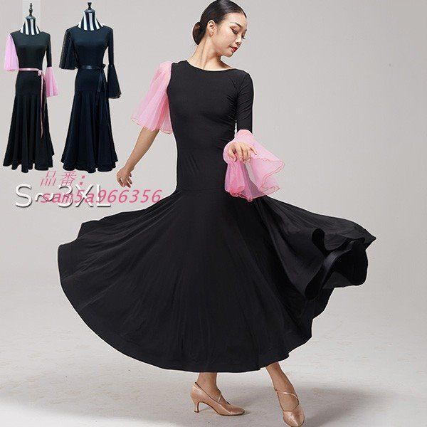 社交ダンス ドレス 社交ダンス衣装 モダンドレス 競技用ドレス ダンス衣装 ワンピース ダンスウェア スタンダード ステージ衣装 ドレス am5a966356