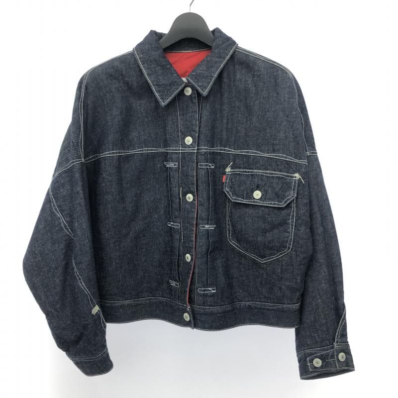 【中古】LEVI'S Type 1 Trucker Denim Jacke S　リーバイスレッド[66]