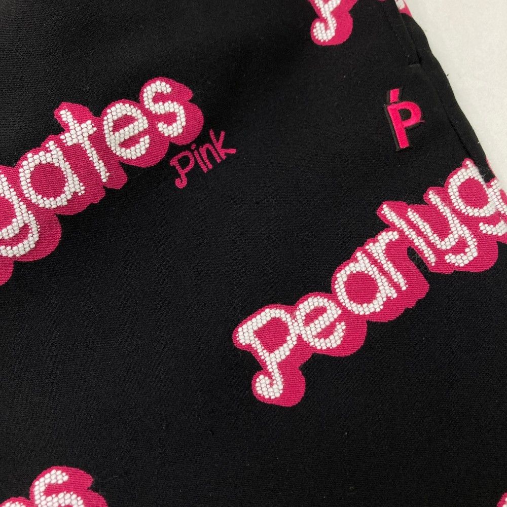 サイズ：1 PEARLY GATES パーリーゲイツ  スカート ロゴ 総柄 ブラック系 [240101447009] ゴルフウェア レディース ストスト サイズ：1 PEARLY GATES パーリーゲイツ スカート ロゴ 総柄