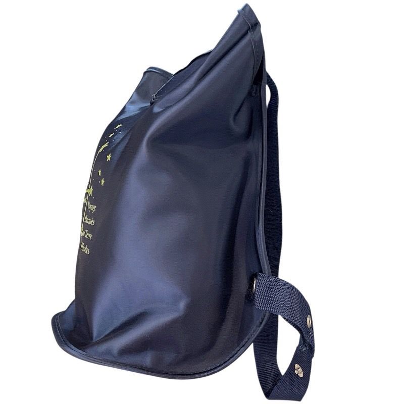 エルメス　星を巡る旅展2000限定 リュック　シェルパ HERMES(エルメス) リュックサック シェルパ ネイビー 星を巡る旅