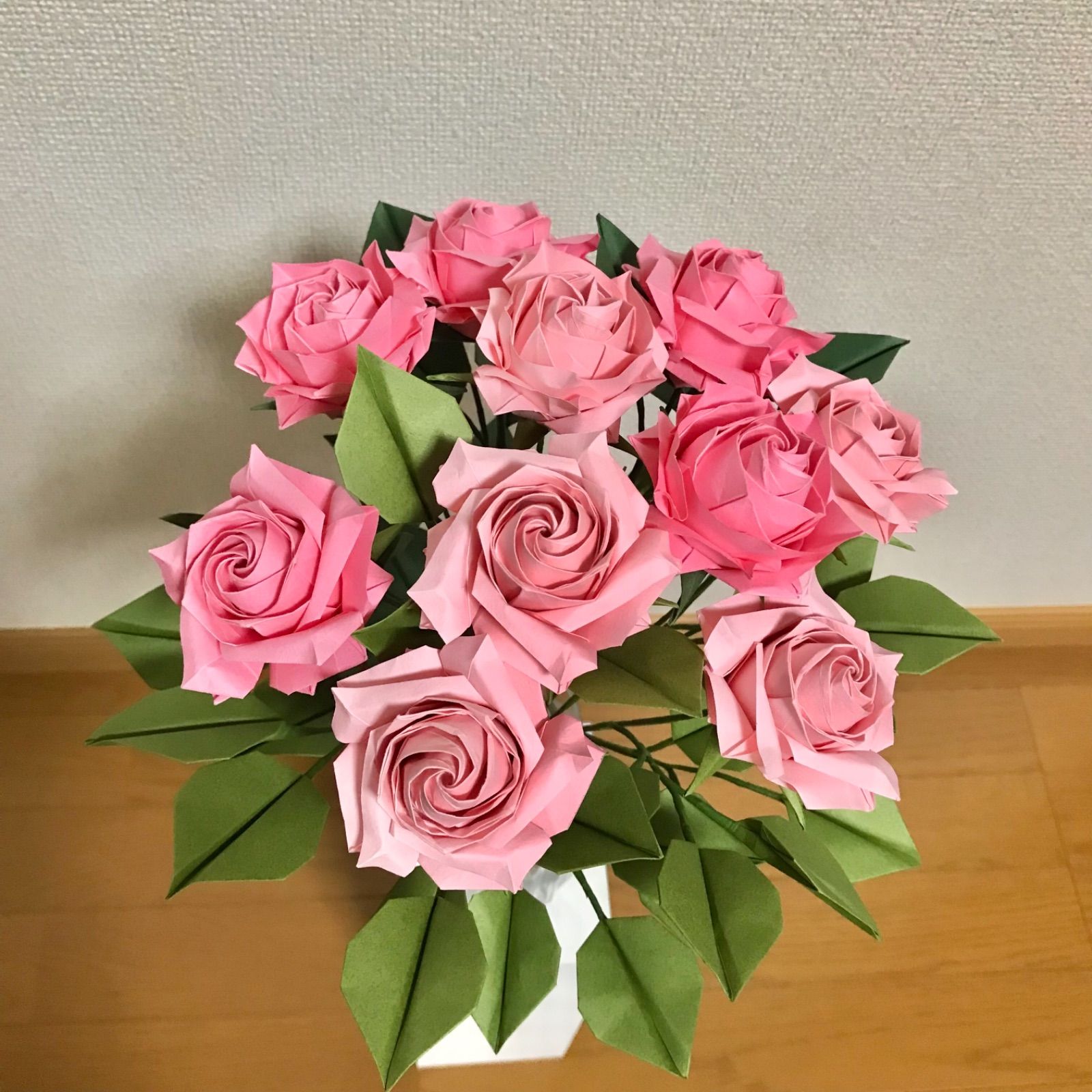 オーダーメイド可能【折り紙バラ】花束・スワッグ・ブーケ・フラワー