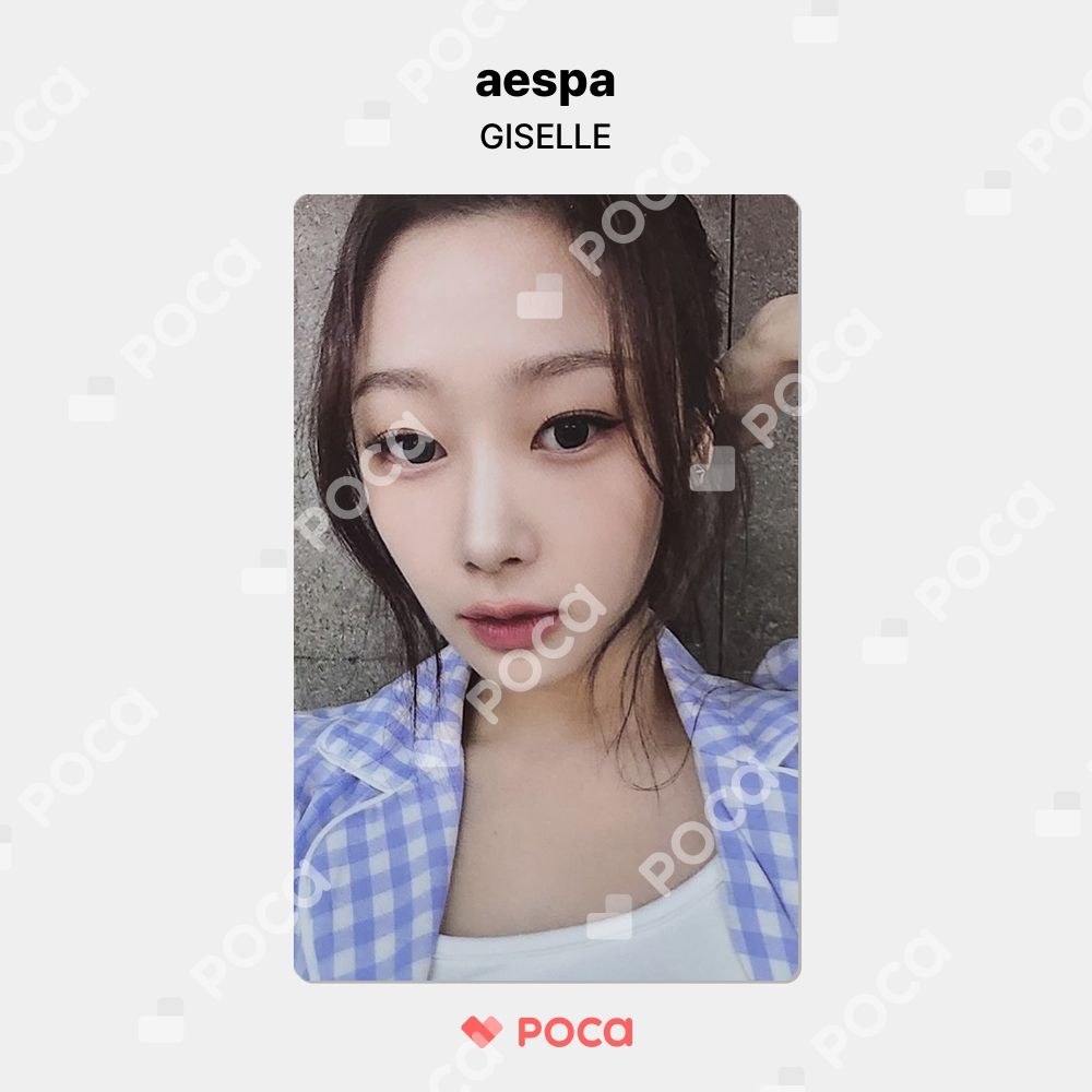 aespa ジゼル】 2022 PINK CHRISTMAS PHOTO CARD RANDOM PACK 公式 