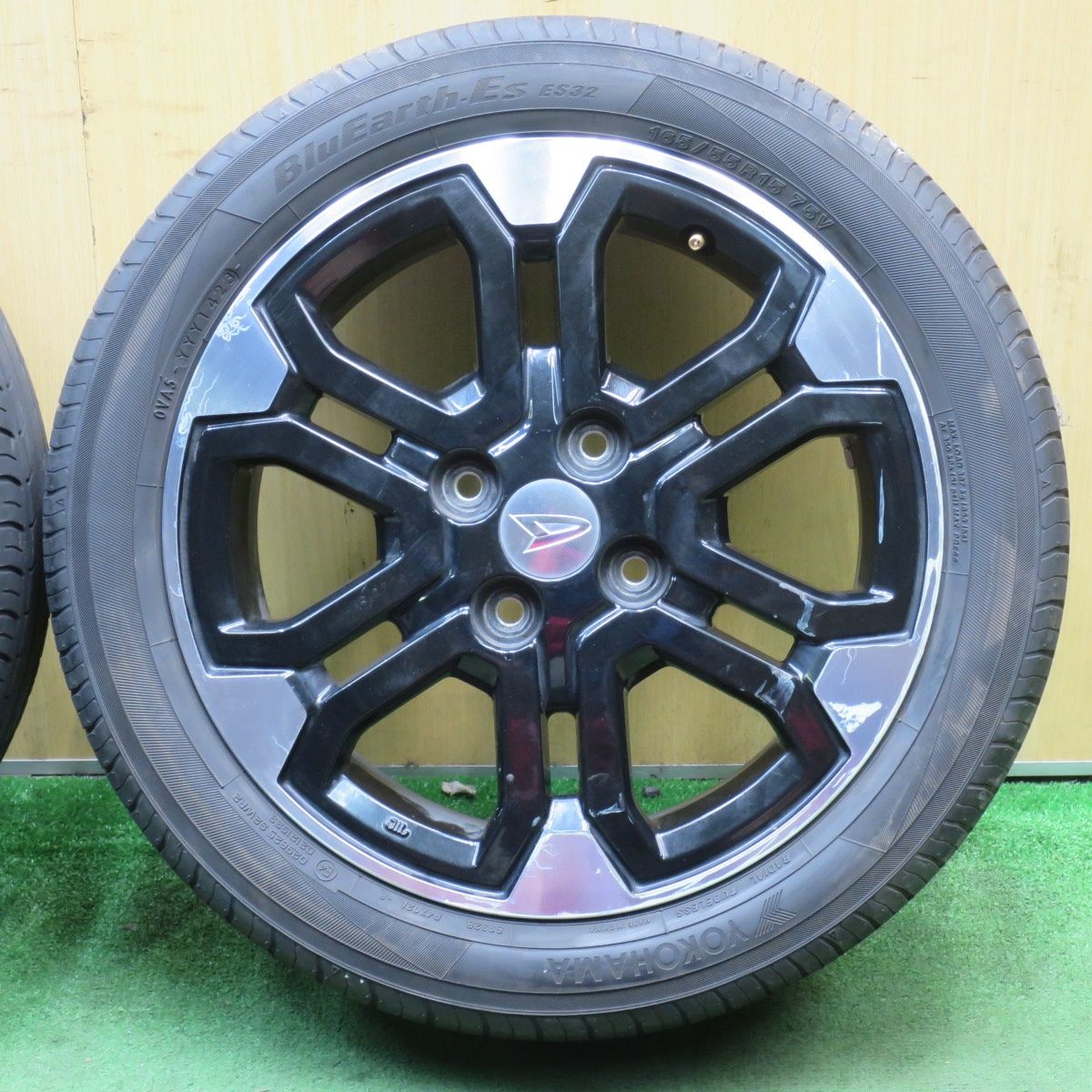 4本価格 23年 ダイハツ ウェイク 純正 165 55R15 ヨコハマ BluEarth-ES ES32 ブルーアース 15インチ PCD100 4H 5092604NJノ WWW_OLIVIERBERNSTEIN_COM