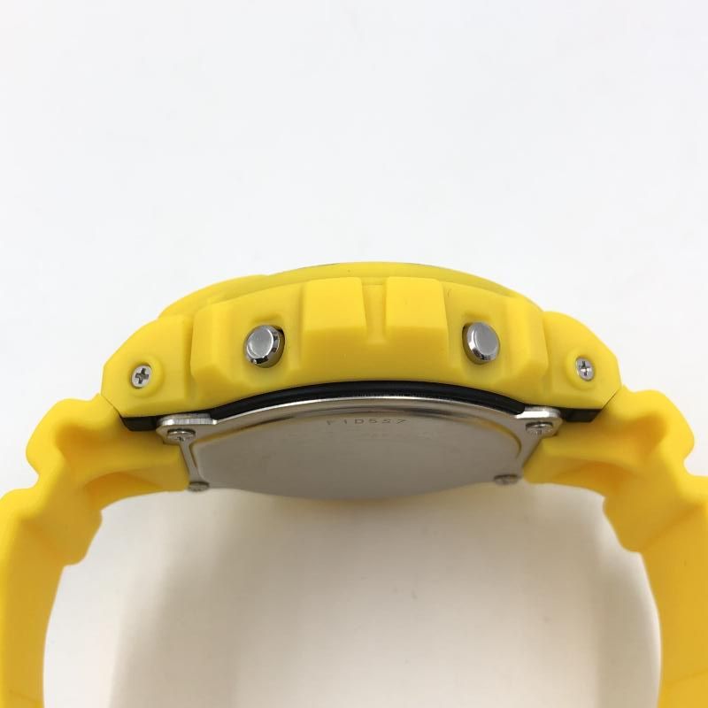 中古】G-SHOCK G-SHOCK DW-6900TR-9JR イエロー クオーツ 電波